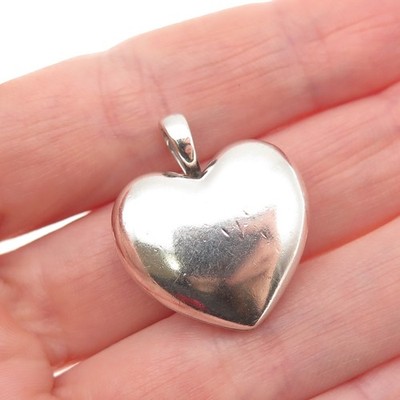 Pandora 925 Sterling Silber C Z Love Medaillon Herz Charm Anhänger