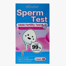 ACCUFAST Sperm Test Male Fertility Test EXP DATE: 23/05/2026