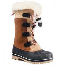 Girls Cat  Jack Constance Water Resistant Winter Boots Tan