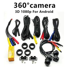 NEW 360 Panoramic Camera Car Bird View System 4-Camera For Android Radio Player