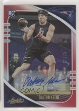 2020 Panini Absolute Rookie Signatures Red Spectrum 8/75 Dalton Keene Auto ou5