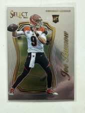 Panini 2020 Select Certified Rookies Joe Burrow SCR-1 Rookie Football Bengals
