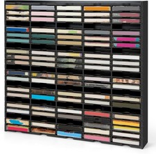 115-Slot Cassette Tape Storage Organizer Rack Wall Mount Cassette Tape Holder US