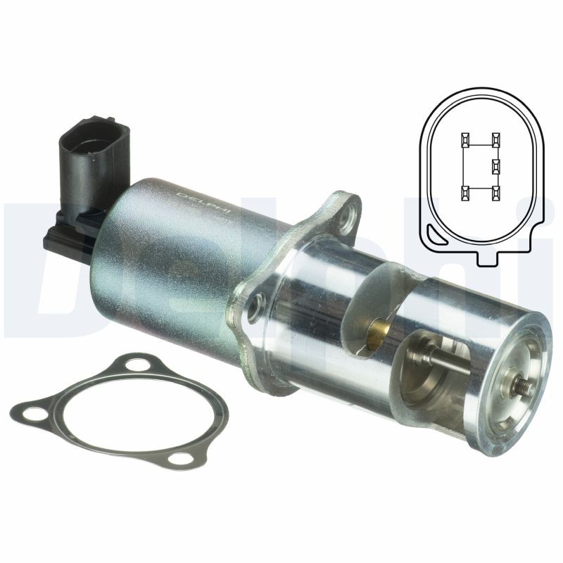 Delphi Agr-Ventil Eg10398-12B1 Für Opel Renault Dacia - Bild 4