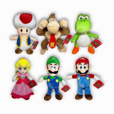 Super Mario Nintendo Plüsch Plüschfigur Kuscheltier Stofftier (Auswahl) 30cm