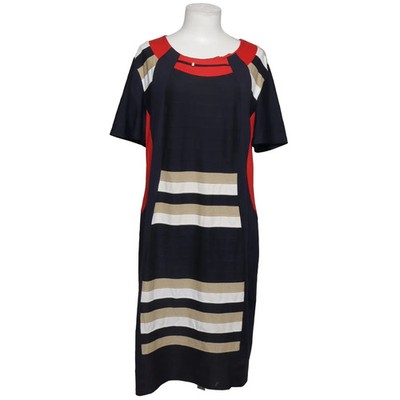 E.m.a.x, Kleid, Größe: 50, Collection, Blau/Rot/Mehrfarbig #fu9
