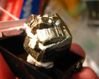 GOLDEN PYRITE THUMBNAIL IN CASE CUBIC MURO DE AGUQAS LA RIOGA SPAIN #159 — photo 1