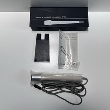 Vintage Sony Cardioid Microphone F-98 Wired Microphone Untested