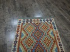 Authentic Afghan Chobi Vegetable Kilim Rug Tribal Geometric Desig Rug 3x4.5 Ft — photo 6