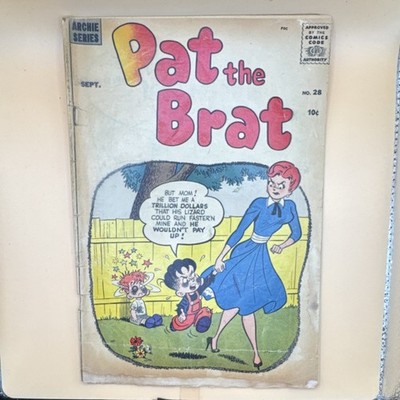 Archie Comics Pat the Brat #28 Single Issue by Joe Edwards Pat's Mother 1958