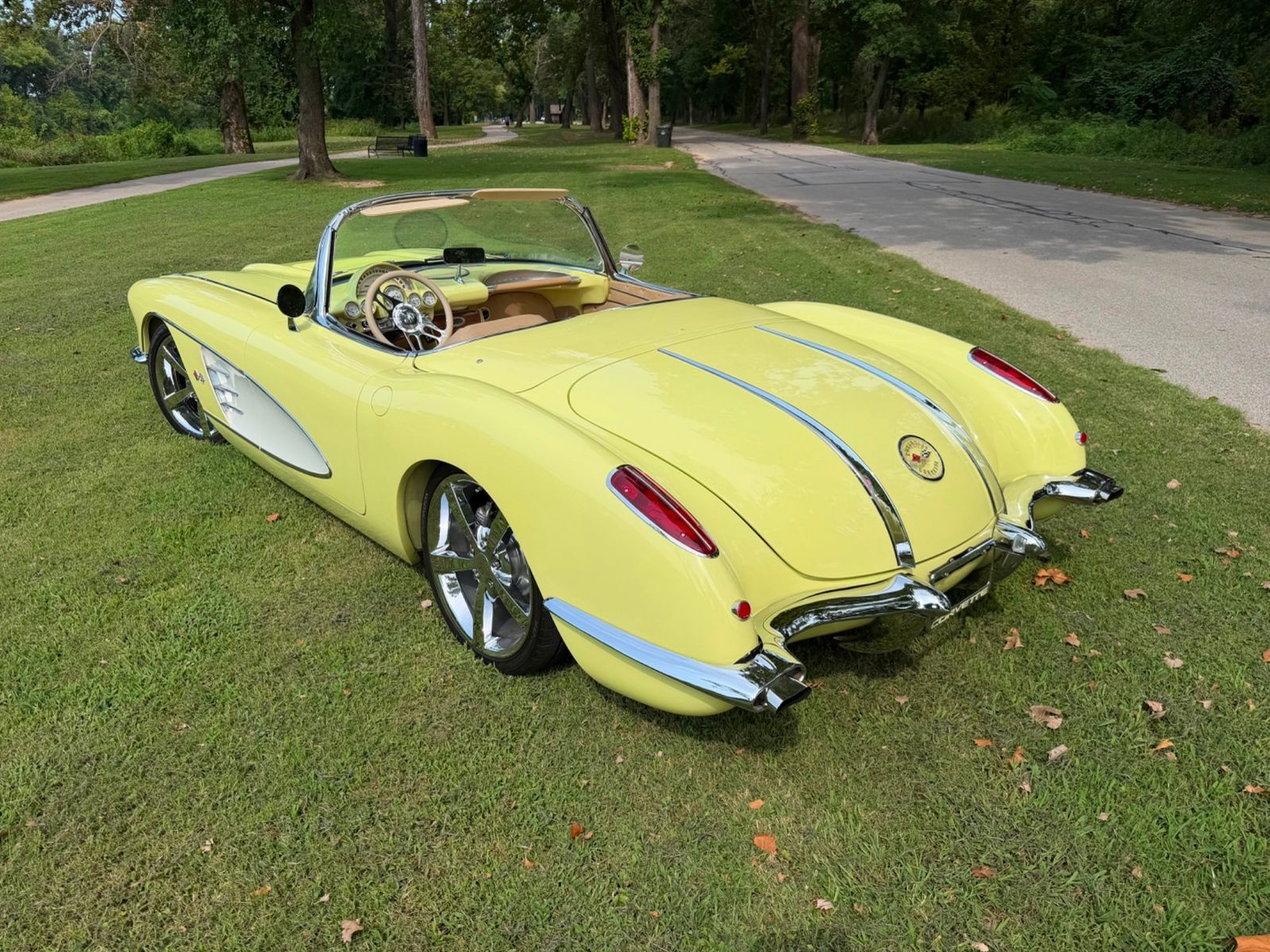 1958 Yellow Chevrolet Corvette   | C1 Corvette Photo 5
