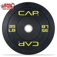CAP Barbell Olympic Rubber Bumper Plates