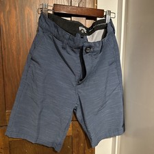 Billabong Recycler Crossfire Submersible Size 25 Boys Back Zipper Pocket Swim