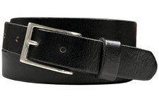 Men's Belts Full Grain Genuine Leather One Piece Casual Dress Belt 1-1/8" 30...