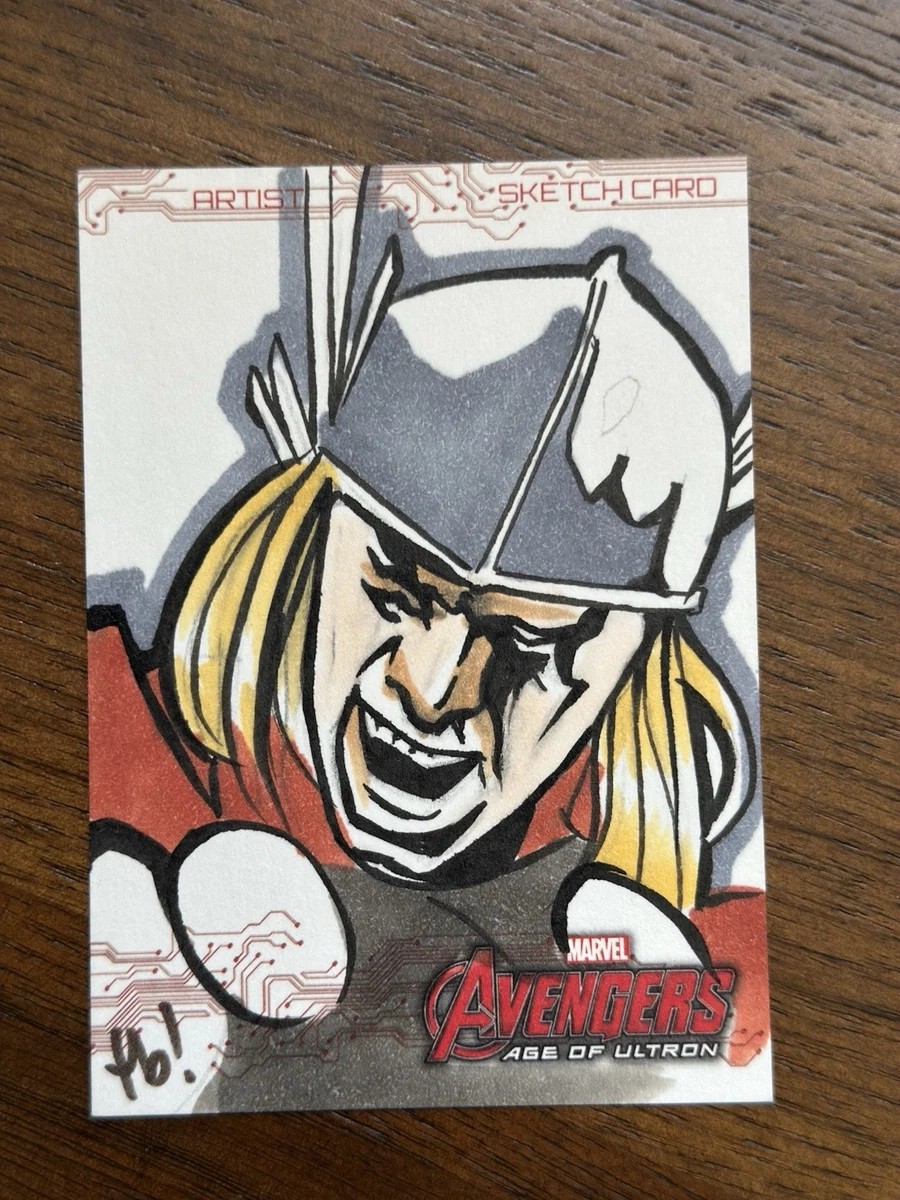 Marvel Sketch Collectable Trading Cards for sale | eBay