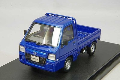 Hi-Story HS350BL 1:43 Subaru Sambar Truck WR Blue Limited 2011 WR Blue Mica NEW