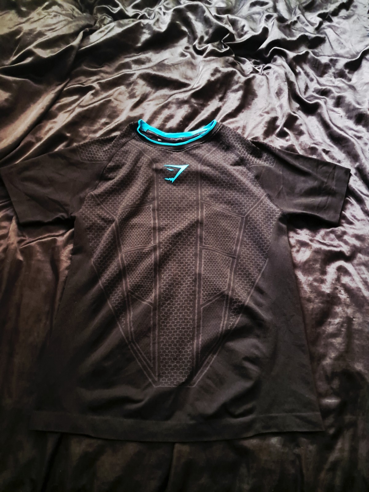 Onyx V1 Black And Blue | Size M | OG Gymshark T-Shirt | David Laid Iconic Shirt