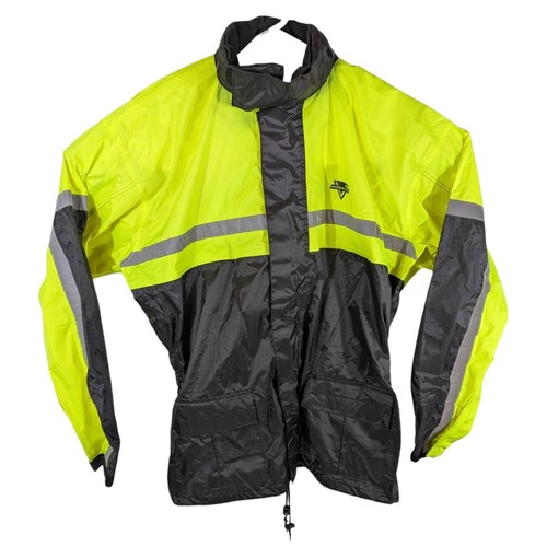 Nelson Rigg Stormrider SR 6000 Rain Jacket Yellow Reflective Size Large