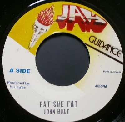 JOHN HOLT/YELLOWMAN & FATHEAD Fat She Fat/Rat 7'' NEW VINYL Jah Guidance Henry J