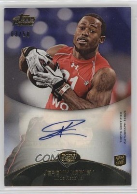 2011 Topps Prime Gold Rookie Auto 3/50 Jeremy Kerley #127 Auto RC 14tz