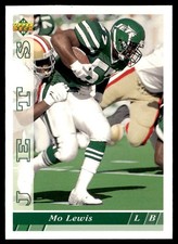 1993 Upper Deck Mo Lewis New York Jets #402