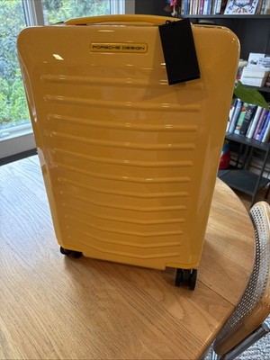 Bric's Porsche Design Roadster Hardside Carry-On Spinner Suitcase, 21 Yellow