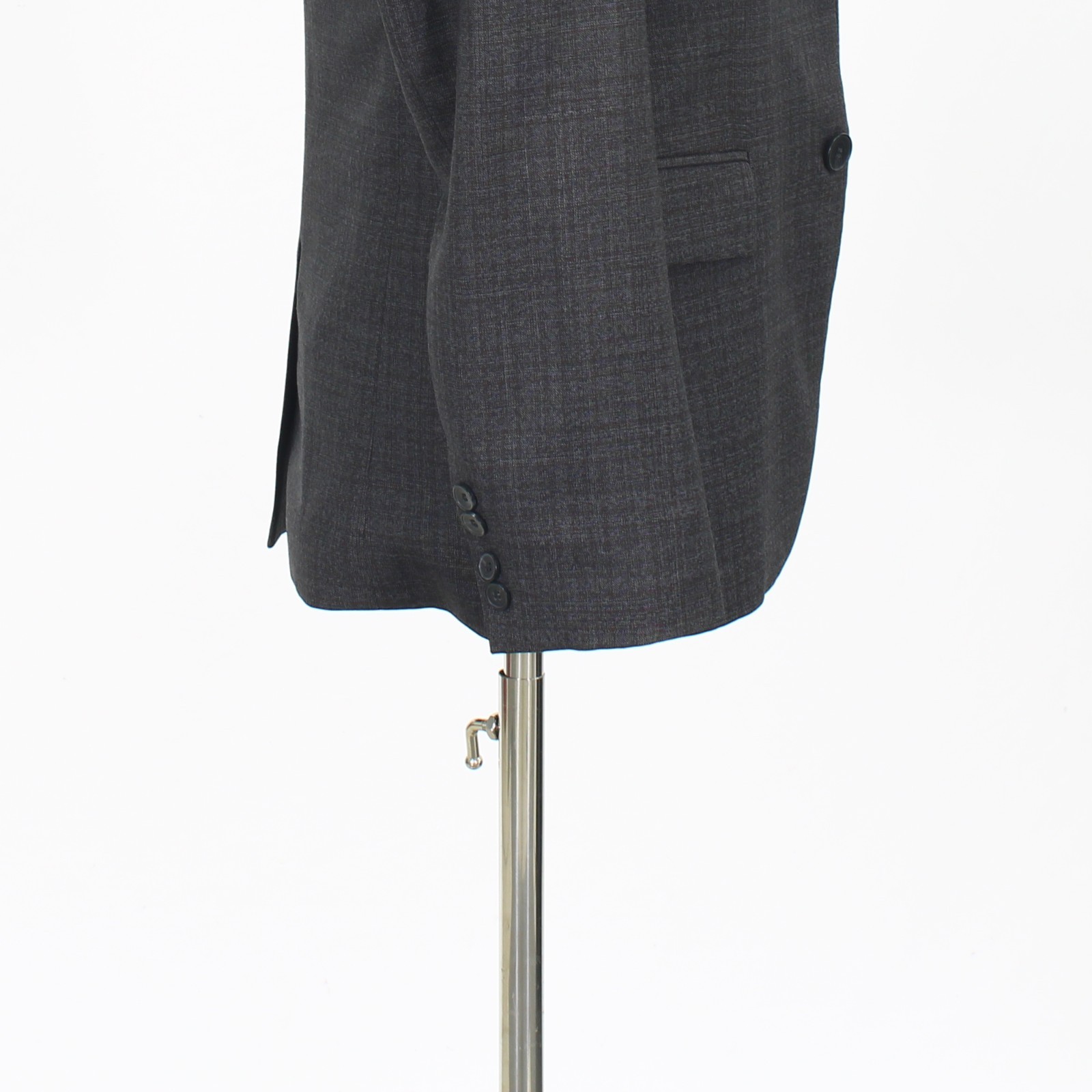 Hugo Boss 36S Gray Sport Coat Blazer Jacket Check 2-Button Wool thumbnail 8