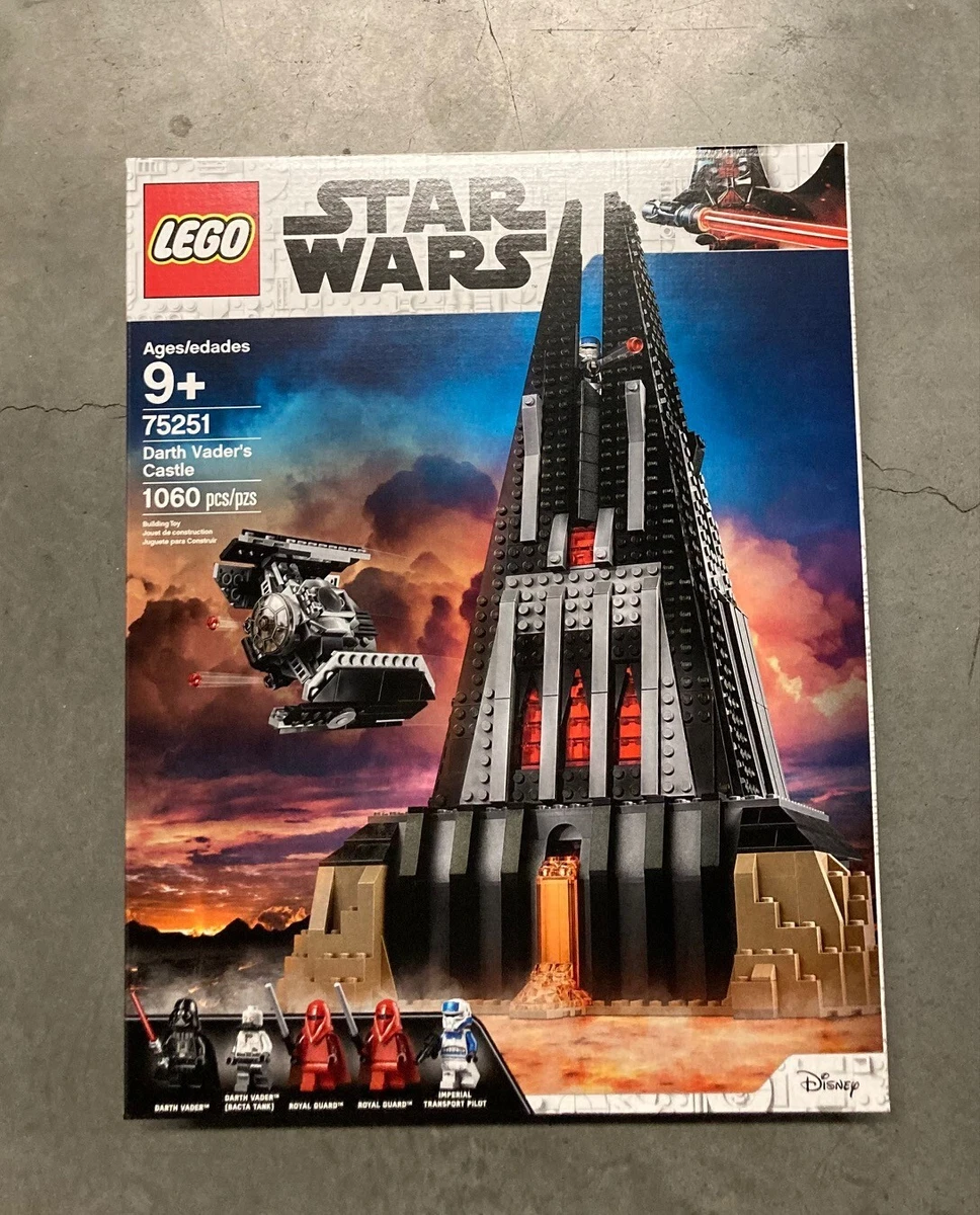 LEGO Star Wars Darth Vader s Castle 75251 RETIRED Trusted Seller