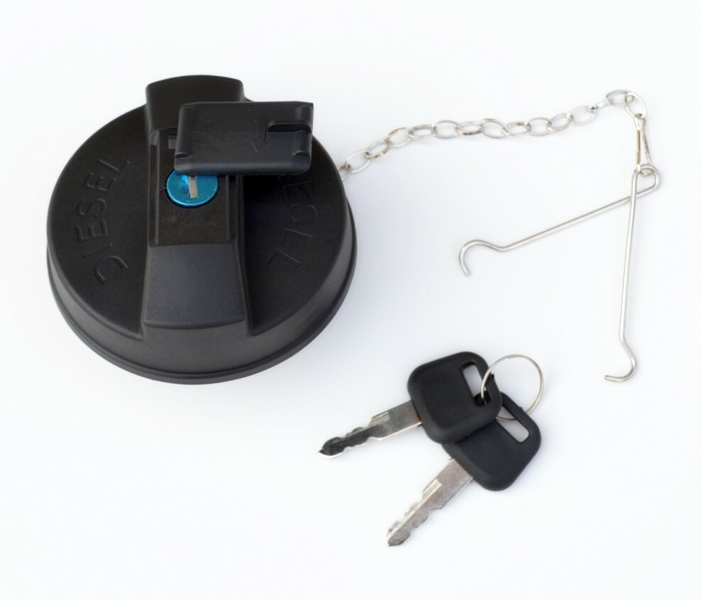 Fuel Tank Cap 60mm for SCANIA 4 R P G trucks 2 lock keys + chain OEM ...