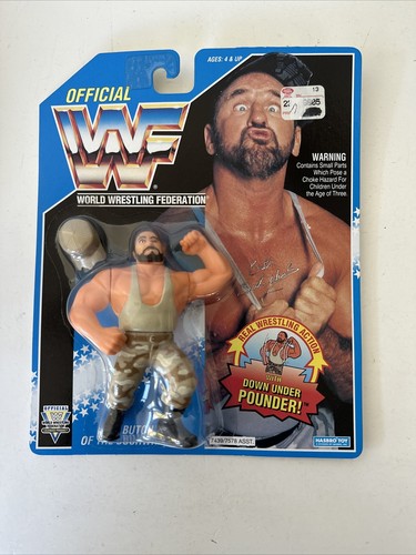 WWF Hasbro Bushwhacker Butch MOC Sealed Hogan The ...