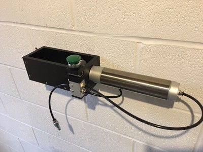 Beer Pop 12 Man Cave Soda Air 16 Oz Pneumatic Nascar Can Crusher Bar