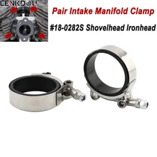 Power Intake Manifold Clamp Kit For Harley Shovelhead FL FX XL Electra Glide US