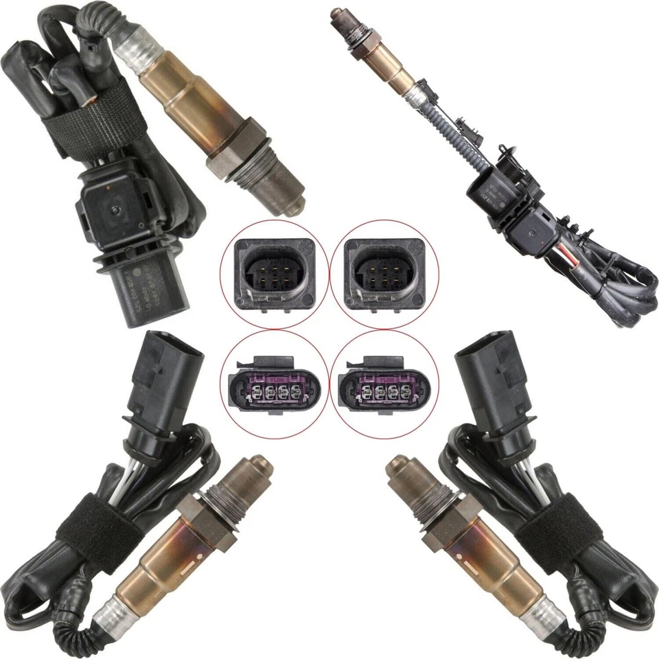 4PCS Oxygen Sensors For Volkswagen Passat 3.6L V6 2012 2013 2014 2016 2017 2018 Foto 2 de 4