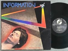 INFORMATION Inside Your Mind LP Private Press Minimal Synth Pop Wave EX