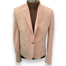 Joseph Jazzy Crepe Power Blazer Powder Pink Size 38 Or Medium Business College