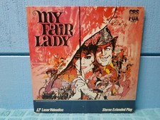 My Fair Lady Audrey Hepburn Extended Play Laserdisc 2 Disc Set XTRALDs SHIP FREE