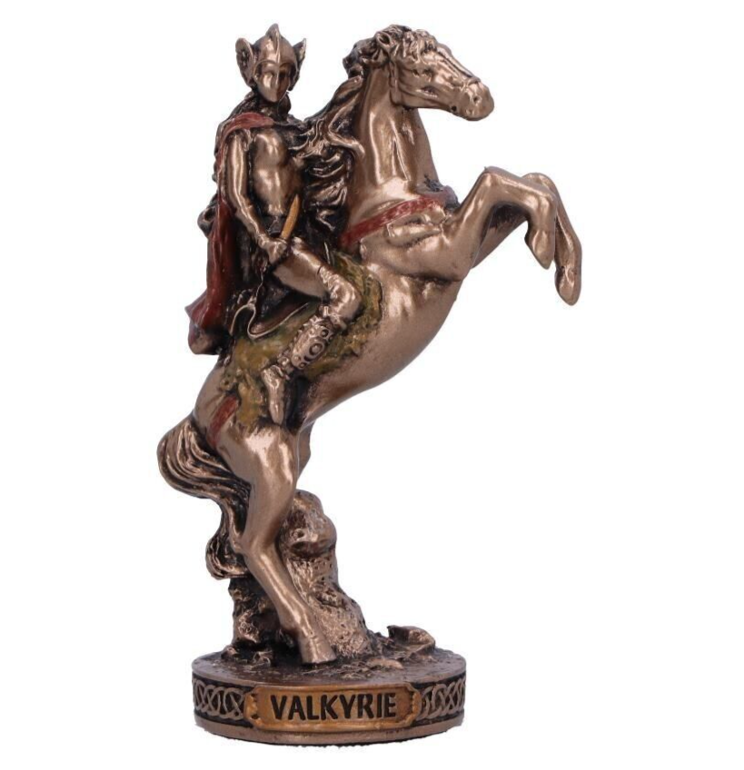 Nemesis Now VALKYRIE Norse Viking Chooser Of The Slain Mini Altar Figurine 8.3cm