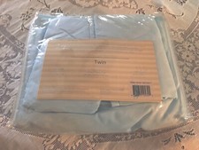 1800 Series 4 Piece Twin Sheet Set Hotel Luxury Ultra Soft Deep Pocket Blue