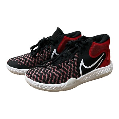 NIKE KD TREY 5 VIII Kevin Durant Black-White-University RED SZ3.5