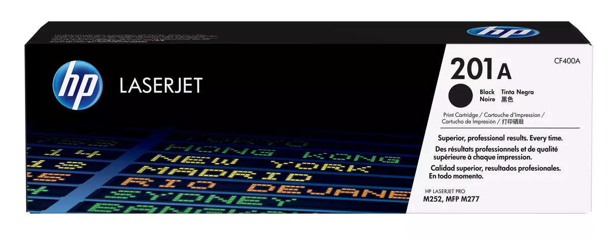 HP LaserJet Toner Cartridge 201A CF400A Black 1500 Page