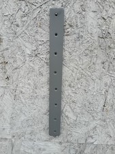 4x 12" / 30cm lang x 30mm breit grau Metall Verbindungsstreifen für Heimwerkeraufgaben. Neu.