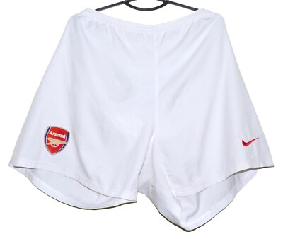 ARSENAL LONDON 2002/2003 2004 HOME FOOTBALL SHORTS JERSEY NIKE