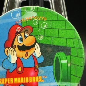 Mario Piece Menko Super Mario Bros Famicom Card Nintendo 1985 NES Japanese