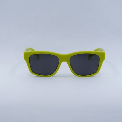 New CELINE CL40249U 39A Neon Yellow/Smoke 55-17-145  display picture 1