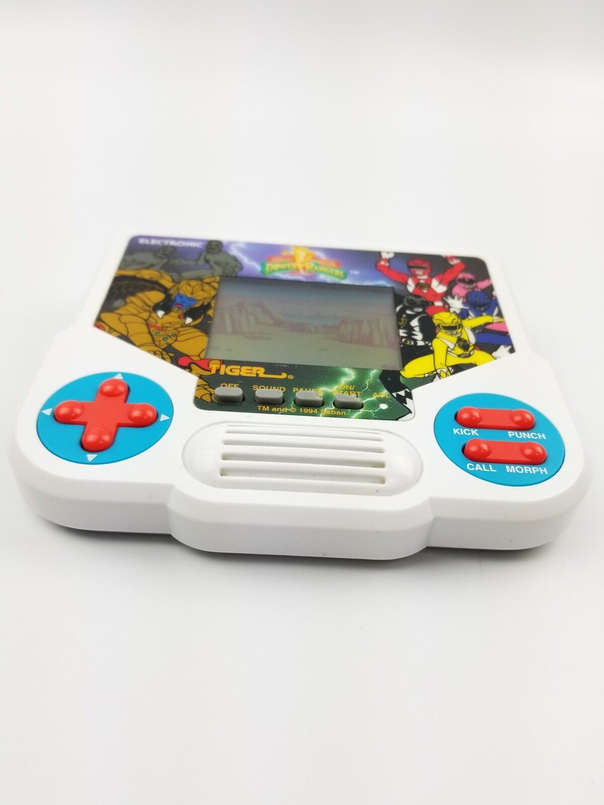 Buy Tiger Electronics Mighty Morphin Power Rangers Electronic LCD Video Game,  Retro-Inspired Edition, Handheld 1-Player Game, Ages 8 and Up Online at Low  Prices in India 