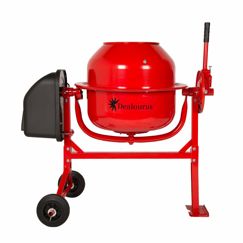 Electric Cement Mixer 70 Litre 275W Portable Concrete Mortar Mixing