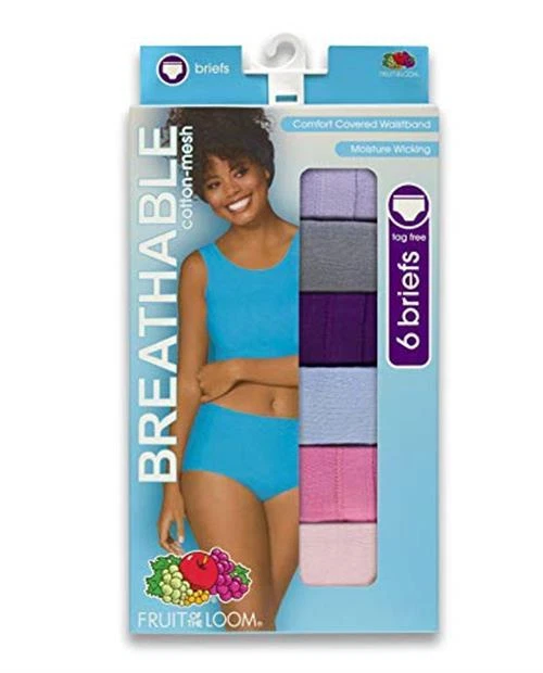 Fruit Of The Loom Womens Breathable Underwear,  Assorted Sizes , Colors  - Image 4 of 4