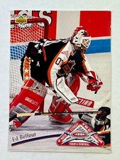Ed Belfour 1992 Upper Deck All-Star Locker Series #19 Chicago Blackhawks  GA