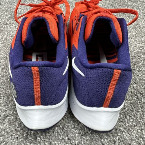 Nike Air Zoom Pegasus 38 Clemson Tigers NCAA Men Shoes Size 10 Orange DJ0819-800 - Picture 17 of 23