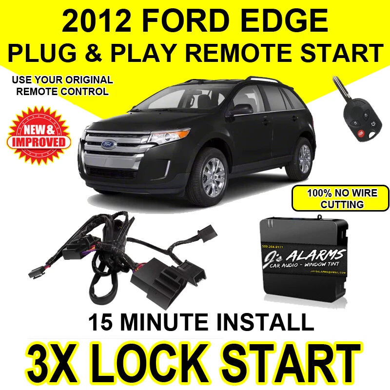 2012 Ford Edge Remote Start Plug and Play Easy Install Truck F150